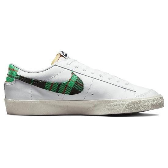 Nike Blazer Low 77 Premium Tartan Plaid Men Sneakers DV0801-100
