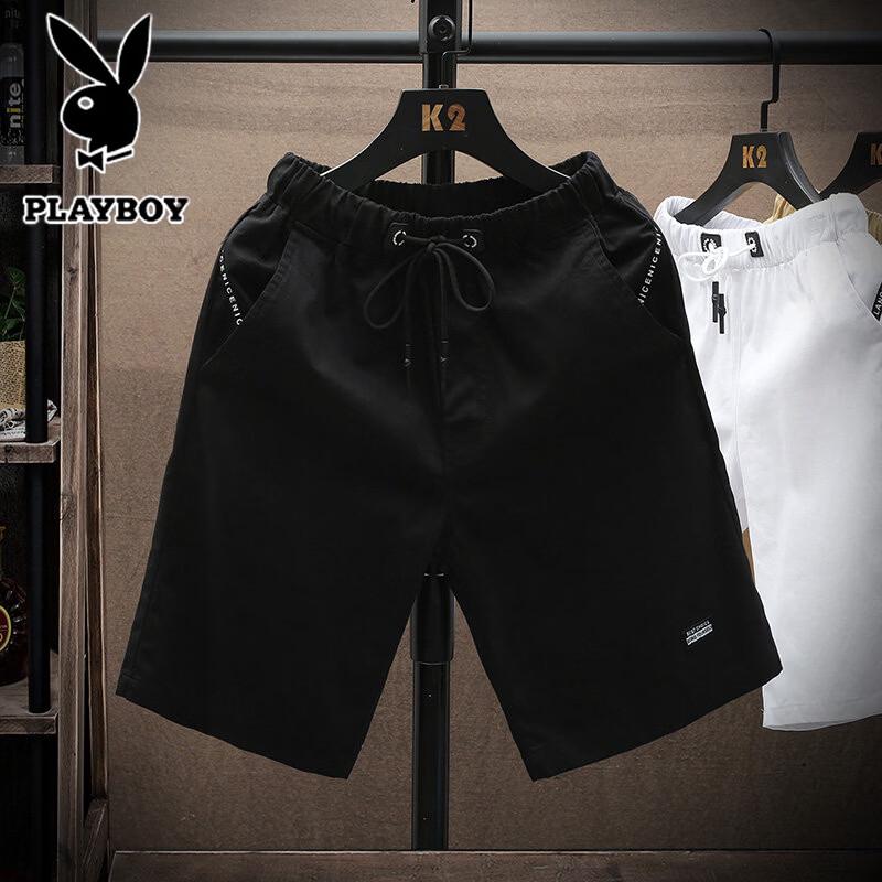 Playboy Men's Loose Fit Summer Beach Shorts