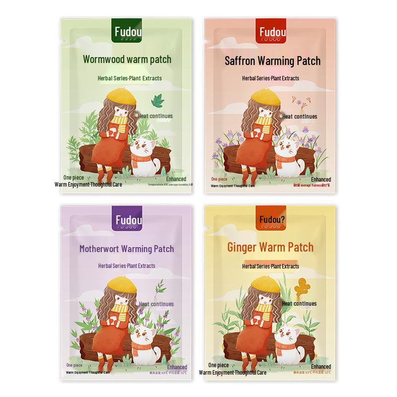 Mugwort & Ginger Self-Heating Menstrual Warm Patch for Cold Relief