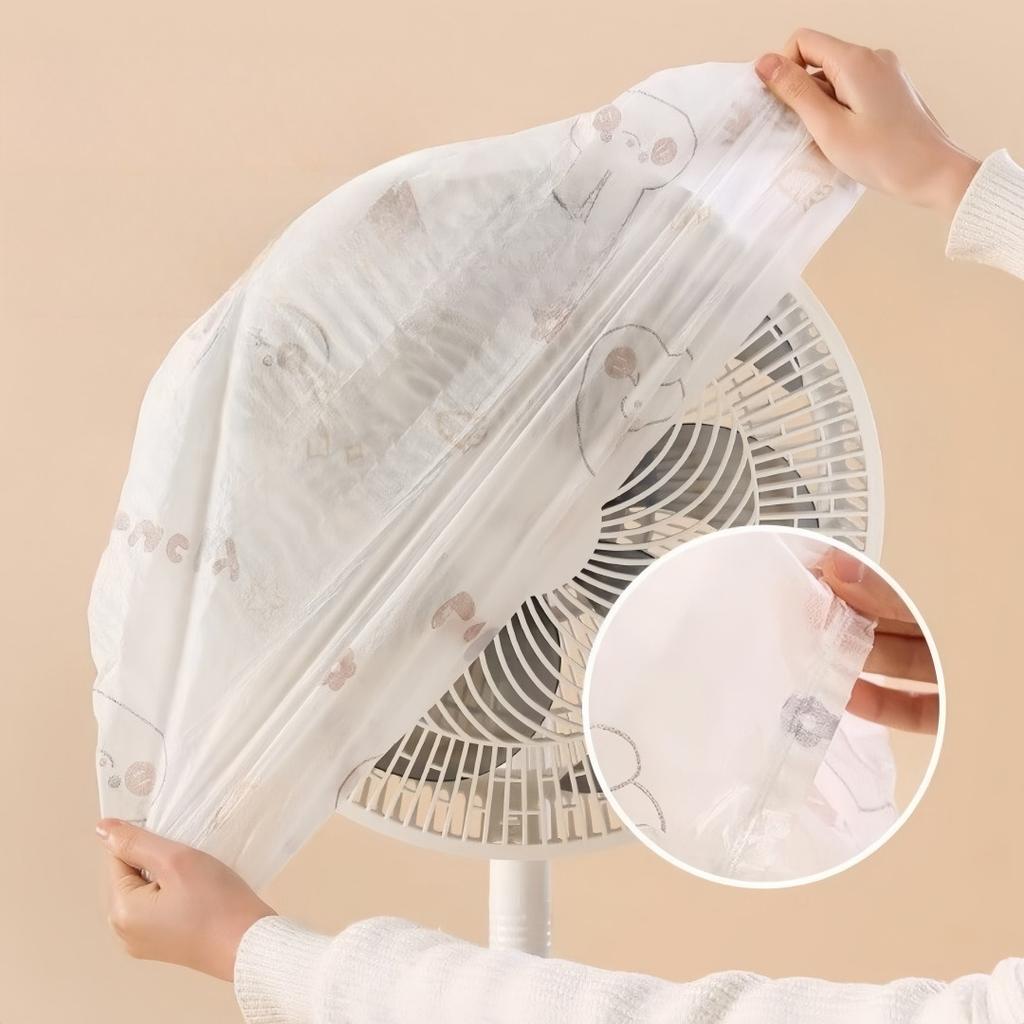 Multifunctional Disposable Dust Cover Luggage Air Conditioning Dustproof Cover Cartoon Pattern Home Fan Appliances Protect Cover