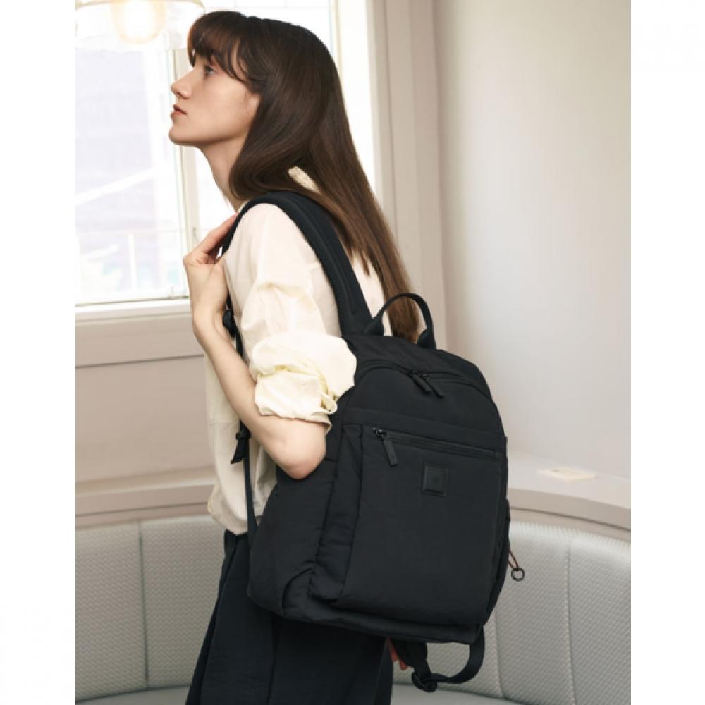 

Daks Black Ultra Lightweight Backpack Dbba5fg40bk Single option