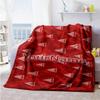 Atletico Madrid Customize Your Name Blanket Gift Customizable Blanket Soft Warm Cozy for Home Decor Seaside Living Room Chair for All Occasions