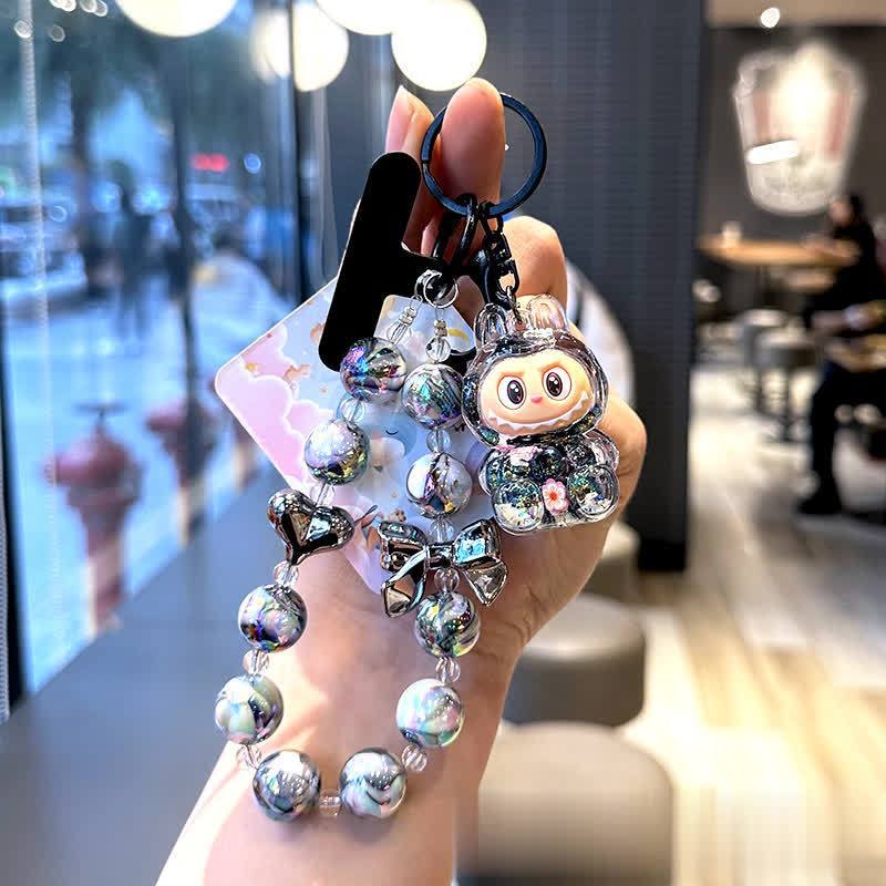 

Серия Лабубу Смола Мультяшный Брелок Креативный Мобильный Телефон Бусина Парная Подвеска