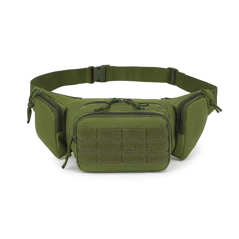 Men's Tactical Durable Outdoor Crossbody & Waist Bag with Concealed Holster - Wear-Resistant Sports Chest Bag