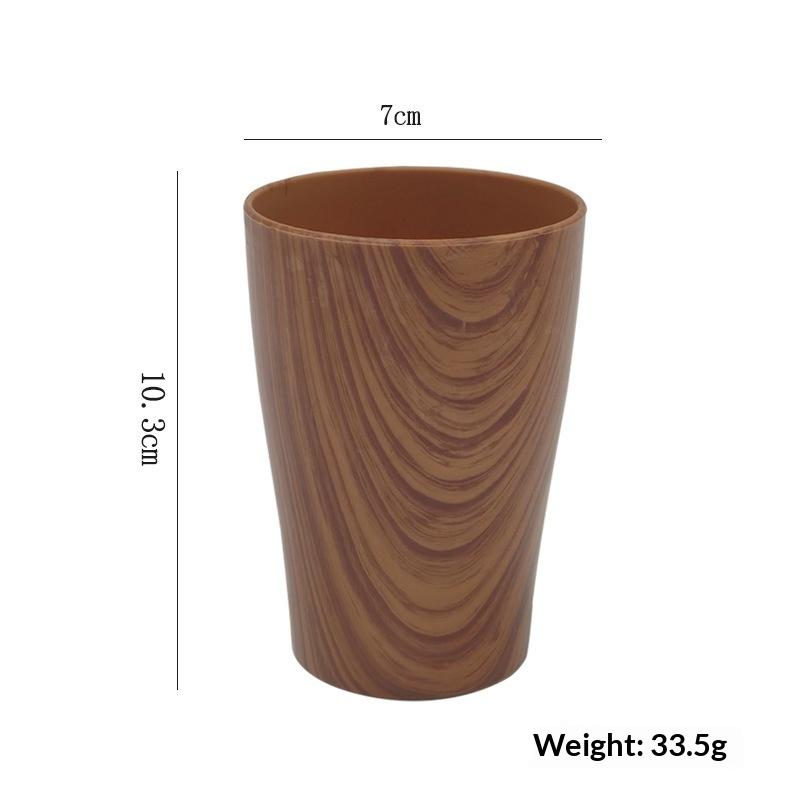 

Imitation Wood Grain Handmade Water Coffee Mug Cup Tea Beer Juice Milk Mugs Drink Cups Coffee Beer Mug Retro Gift A1