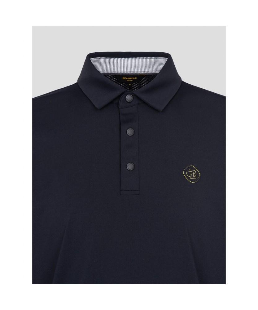 BEANPOLE GOLF [B_Under] Men'S Action Knit Collared T-Shirt Black