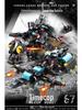 Compatible Military SWAT Armored Car Building Blocks - Educational Assembly Toy for Boys