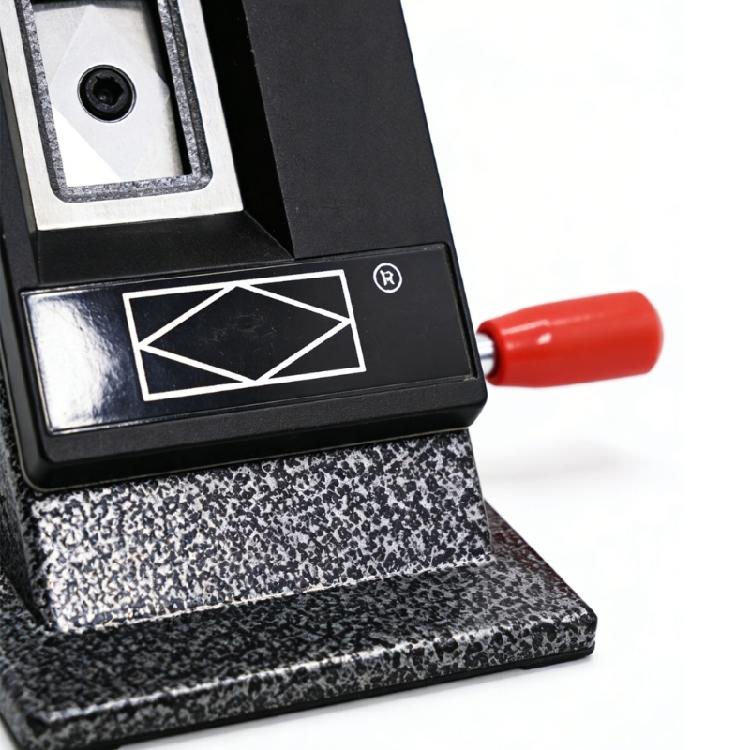 Passfoto-Schneidewerkzeug Quadratischer Stanzwerkzeug Tischplatten-Passfoto-Schneidewerkzeug mit Griff Manuelles Bildstanzwerkzeug