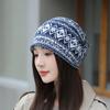 Printed Pullover Hat, Women's Pullover Hat, Double-layer Thin Confinement Hat, Bald Hat, Windproof Cycling Hat, Nightcap, Scarf Cover.