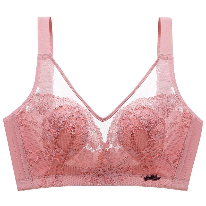 Summer Lace Adjustable Backless Bra with Rabbit Ears Design for Women
