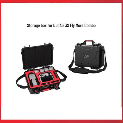 Waterproof Protective Case for DJI Air 3S Fly More Combo - 1 Piece, Empty Storage Box