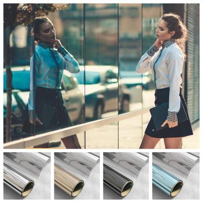 Eenrichtingsspiegel Raamfolie Privacy overdag Zonwerend Warmteregulerend Anti-UV Reflecterende Film Zelfklevende Raamfolie voor Thuis