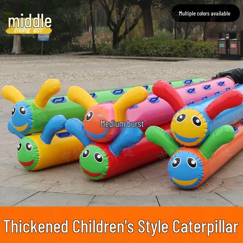 Inflatable Caterpillar Team Race Game