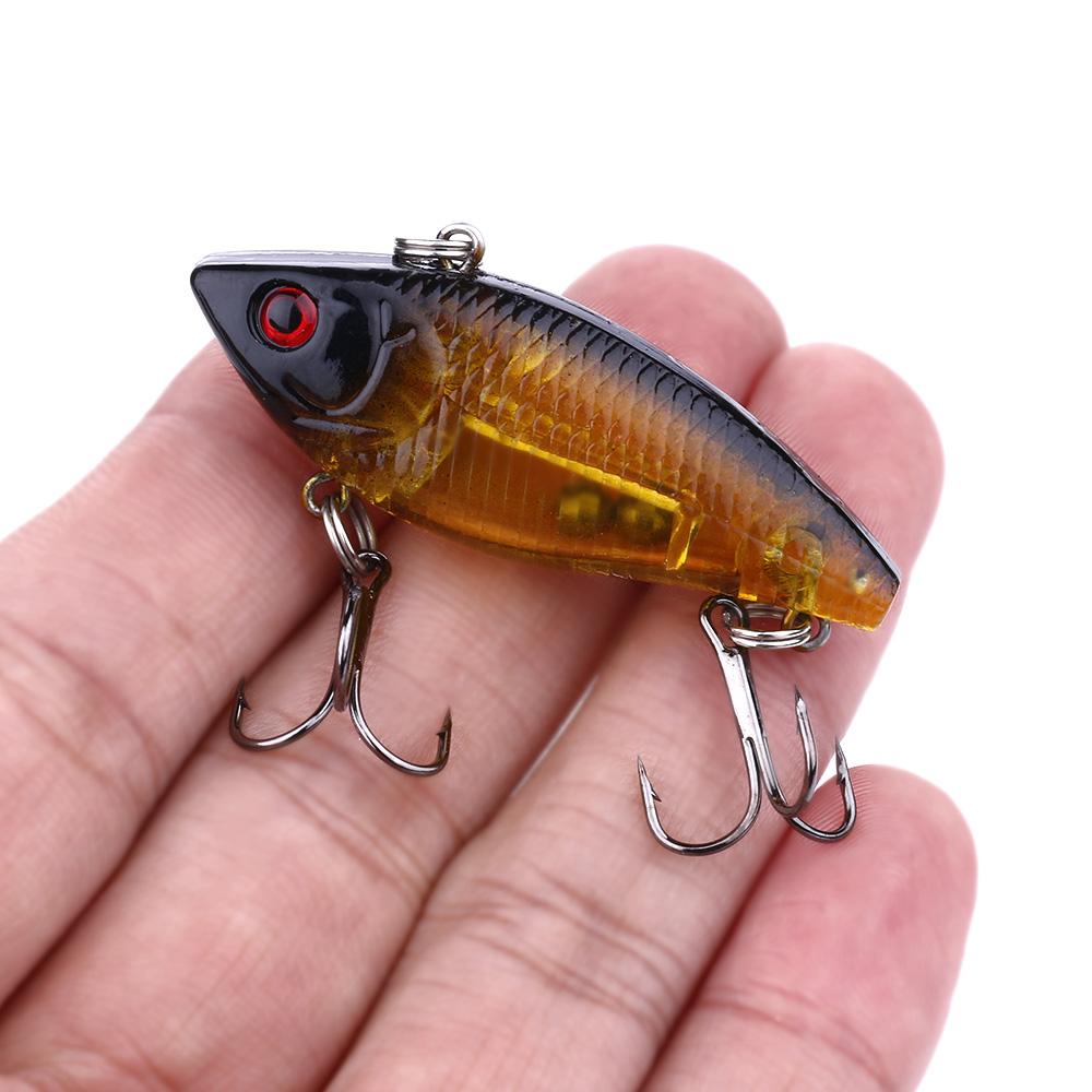1pc Hengjia Small VIB Bait Plastic Fishing Lure 6.4g/5cm Lifelike Pike Lure