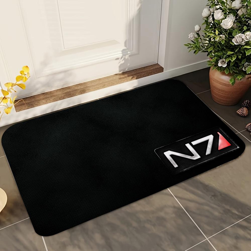 1pc N-N7 Mass Effect Bathroom Absorbent Mats Anti-Slip Mats Home Decor Supplies Carpets Home Kitchen Floor Mats