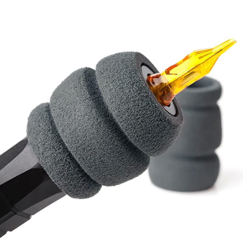 Disposable Foam Tattoo Grip Covers Shock Absorbing Tattoo Machine Tube Handle Sleeve Protector Professional Tattoo Accessories