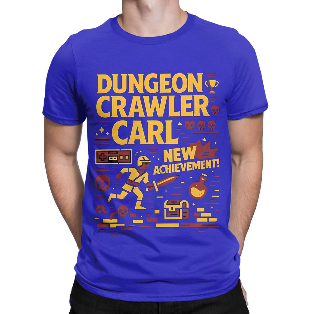 New AchieveUnisext Dungeon Crawler Carl Funny Graphic 100 Cotton TShirt Dungeon Crawler Carl Tees Tops For Unisex