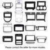 Car Radio Fascia Frame For Honda CR-Z 1 CRZ 2010-2016 9 Inch 2DIN Stereo Panel Wire Harness Connector Power Cord Cable Adapter