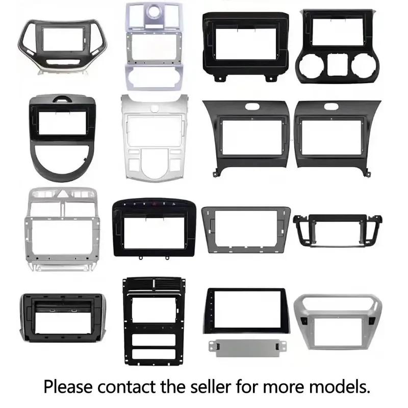 Car Radio Fascia Frame For Honda CR-Z 1 CRZ 2010-2016 9 Inch 2DIN Stereo Panel Wire Harness Connector Power Cord Cable Adapter