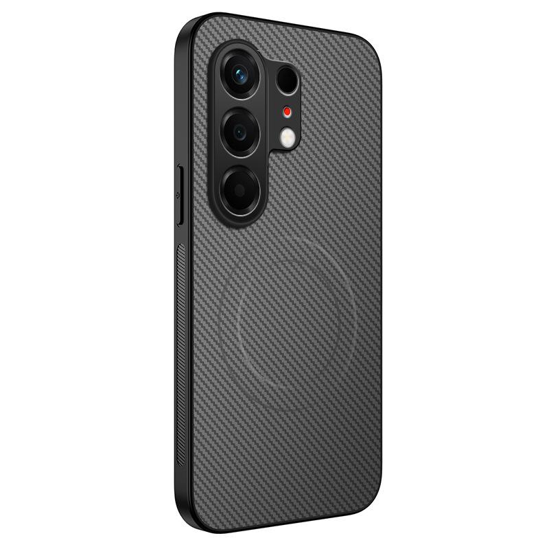 Compatible with Transsion Tecno Spark50Pro carbon fiber pattern magnetic phone case Camon 50Pro shockproof protective case