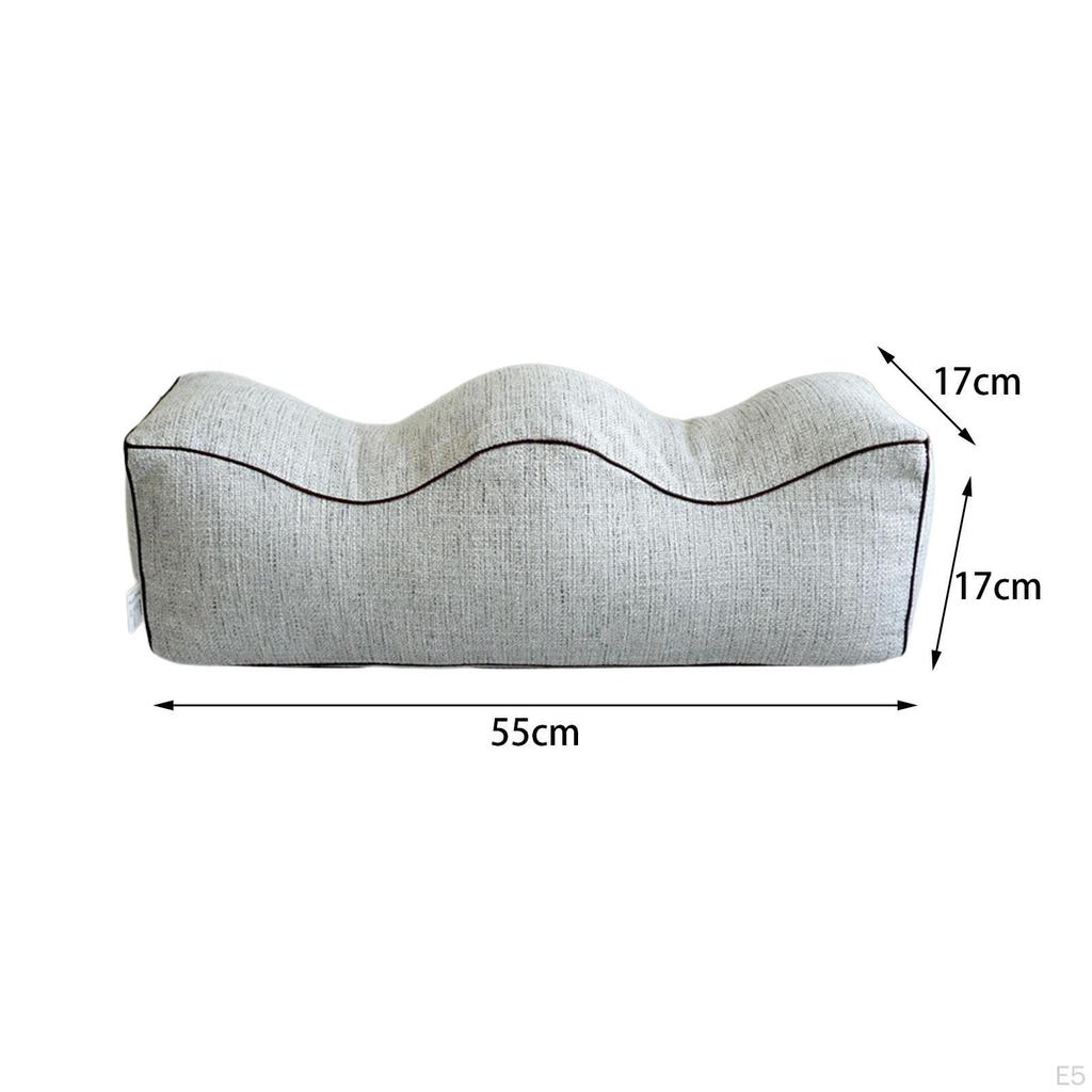 Elevated Leg Spacer Pillow for Back and Knee Alignment