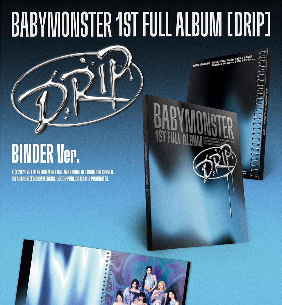(ORDNER / ZIP-LOCK-VERSION) BABYMONSTER [DRIP] 1. Vollalbum