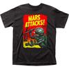 Mars Attacks Gradient Poster Unisex T-Shirt Klassisches Popkultur Film T-Shirt Schwarz