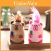 Cute Capybara Plush Keychain With Super Soft Short Pile For Bag Decoration And Gift