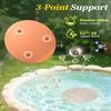 Triple-Point Support Mellbree Bird Bath Copper Disk 0.6mm Reinforced 99.99% Pure Copper Bird Bath Purifier Plate