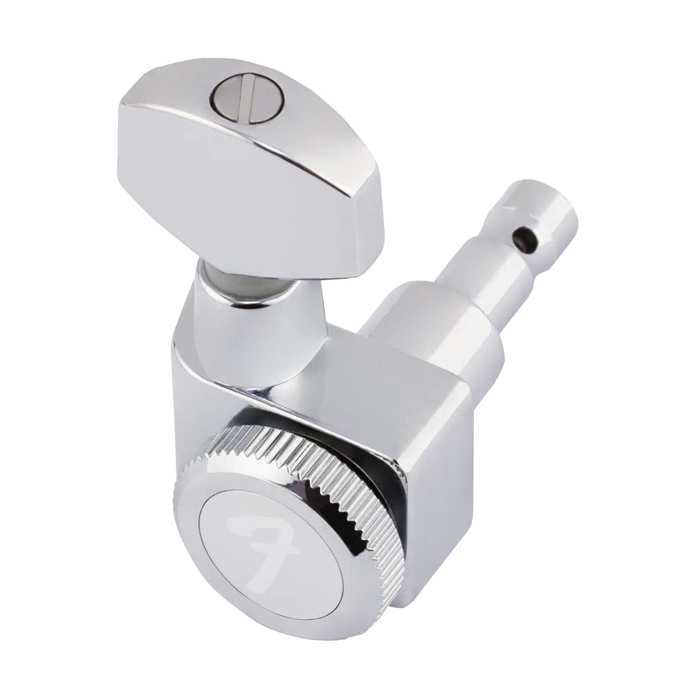 Fender Locking StratocasterTelecaster Tuning Machines (Polished Chrome) (6)