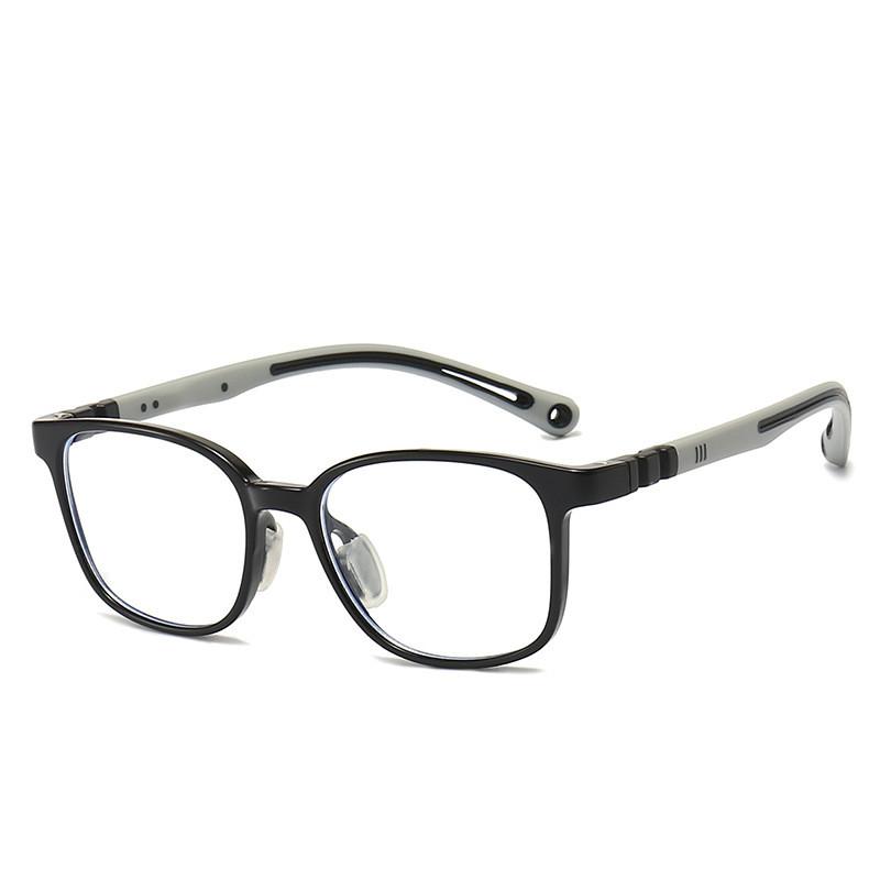 

Childrens Square Glasses Frame With Blue Light Blocking For School And Travel Style A