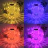 Kristall Tisch Lampe RGB Nachtlicht Kleine Taille Projektor USB Touch Lampe LED Romantische Diamant Atmosphäre Licht Zimmer Dekoration