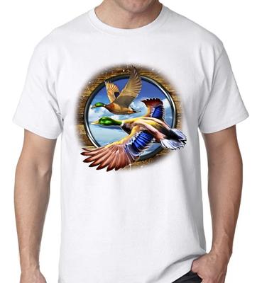 Mallard Duck T-shirt Wild Hunting Lake Pond