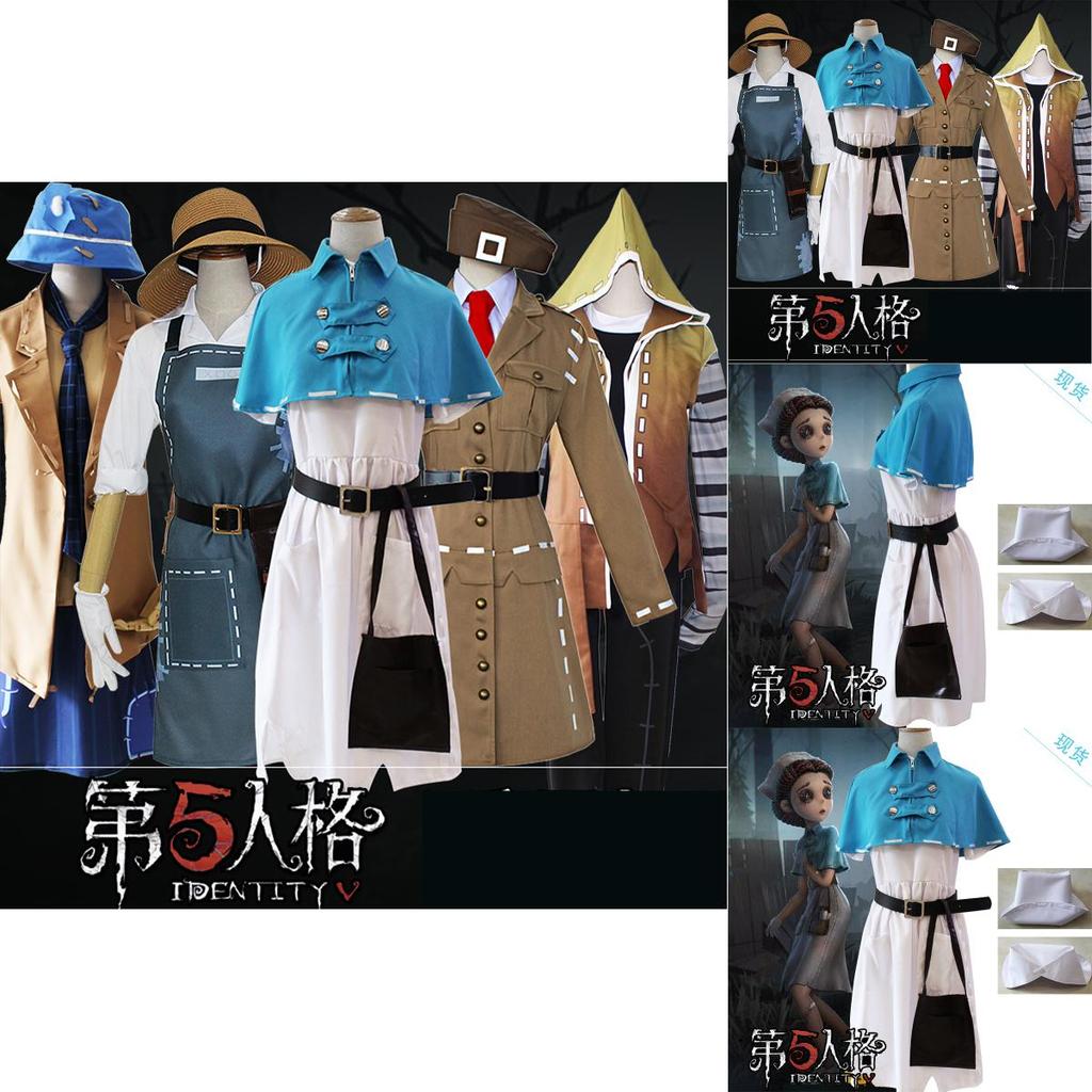 Unique Identity V Doctor Air Force Jack Costume For Creative Halloween And Game Events