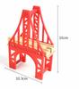 Wooden Train Track Accessories Parking Lot Railway Station Fit for Thomas Biro Multiple Tracks Educational Toys for Children