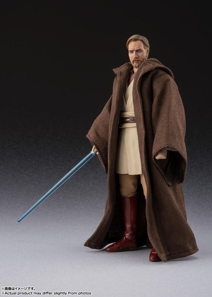 TAMASHII NATIONS Star Wars Epizod Zemsta Sithów Kenobi Klasyczny Zemsta Około 150mm PVC ABS Tkanina Malowana Ruchoma Figura