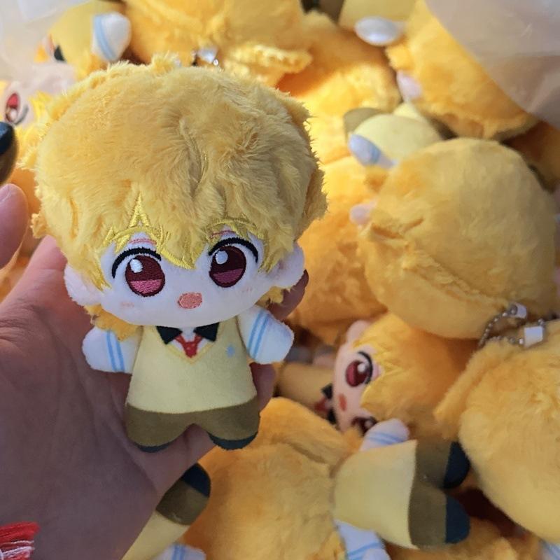New Free Iwatobi Swim Club 10Cm Cotton Plush Keychains Anime Character Stuffed Dolls Soft Mini Bag Pendants For Anime Fans Gifts