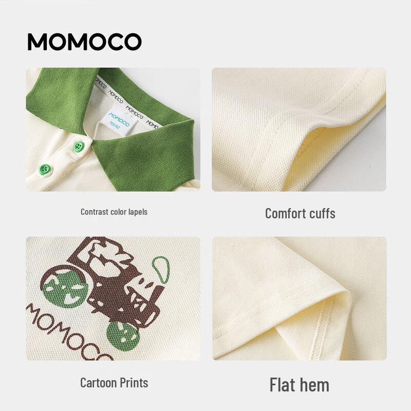 MOMOCO Boys' Short Sleeve POLO Shirt