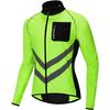 1 Windproof Water-Resistant Reflective Cycling Jacket Men Women Lightweight UV Protection Long Sleeve Outdoor Riding Apparel