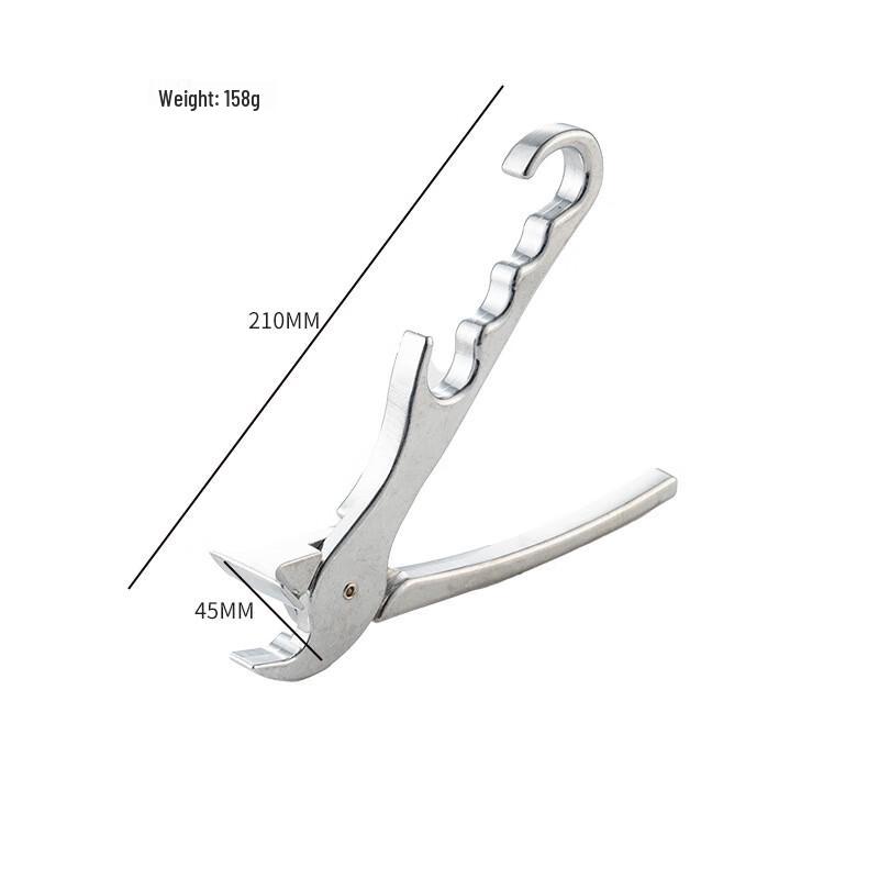 

Zhi Shi Heat Resistant Plate Gripper Tongs