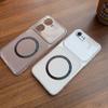 Case for iPhone 6/6s Wireless Charging Magnetic Ring Casing Anti-Fingerprint Matte Cover