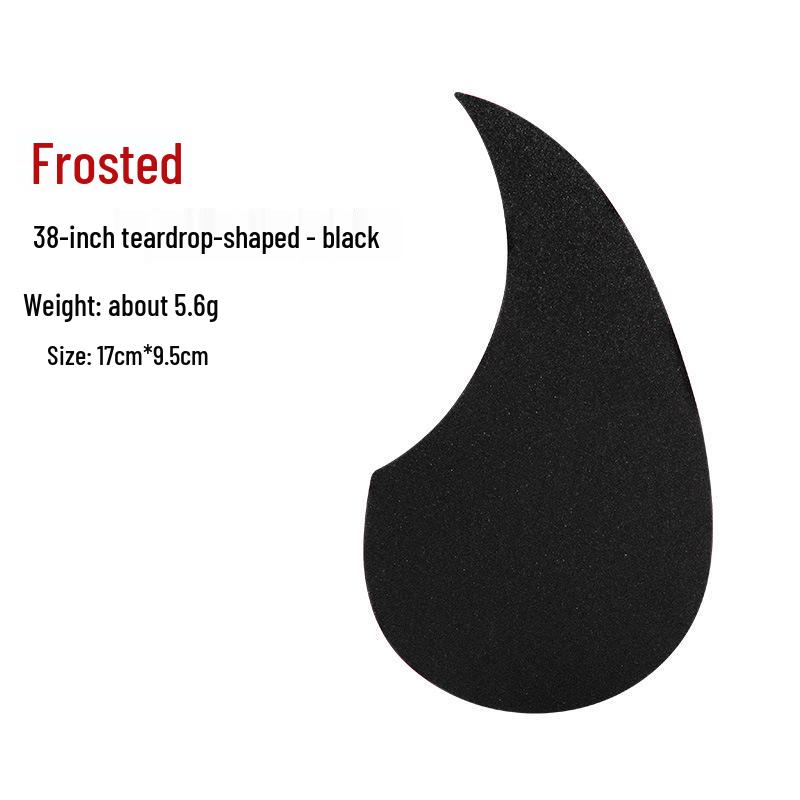 Naklejka panelowa pickguardu gitary chroniąca przed zarysowaniami dla gitar 38-41 calowych - Ochrona strun