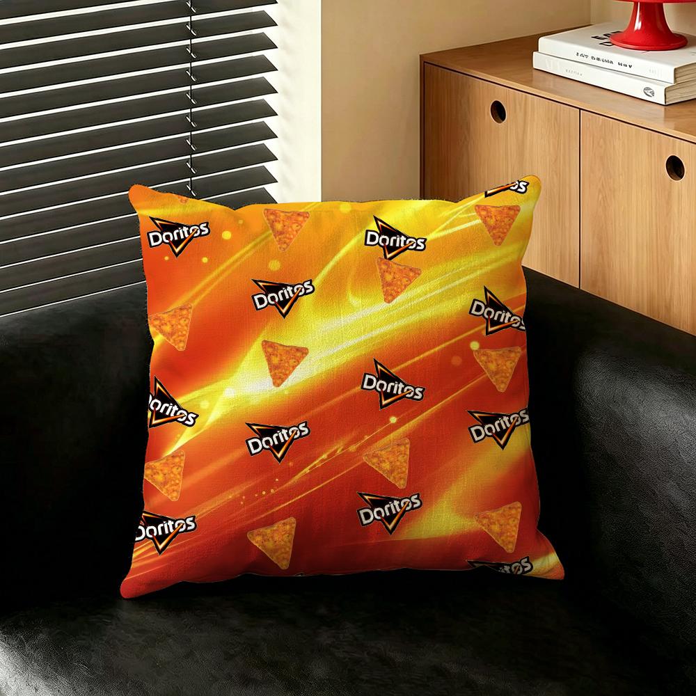 Food DDoritos Cushion Cover Creative  Pillowcases for Interior Decoration Office Living Room Home Car Hot