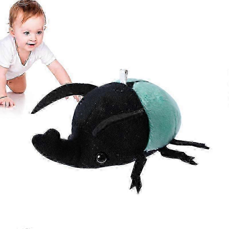 Beetle Plush Realistic Chalcosoma Atlas Animal Crustaceans Model Stuffed Animals Dolls Cdsh