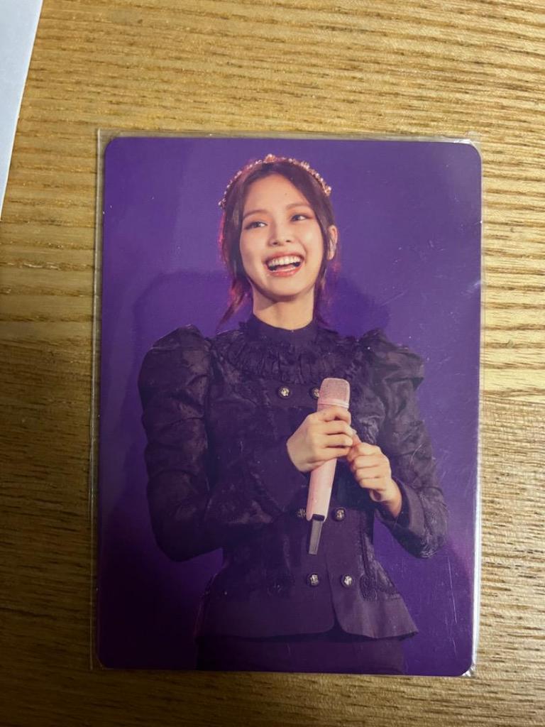 [USED] Blackpink Jennie DVD Live Osaka Trading Card