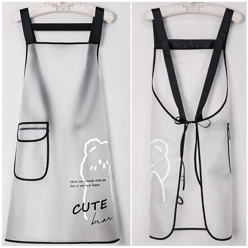Disposable Waterproof Kitchen Apron for Women