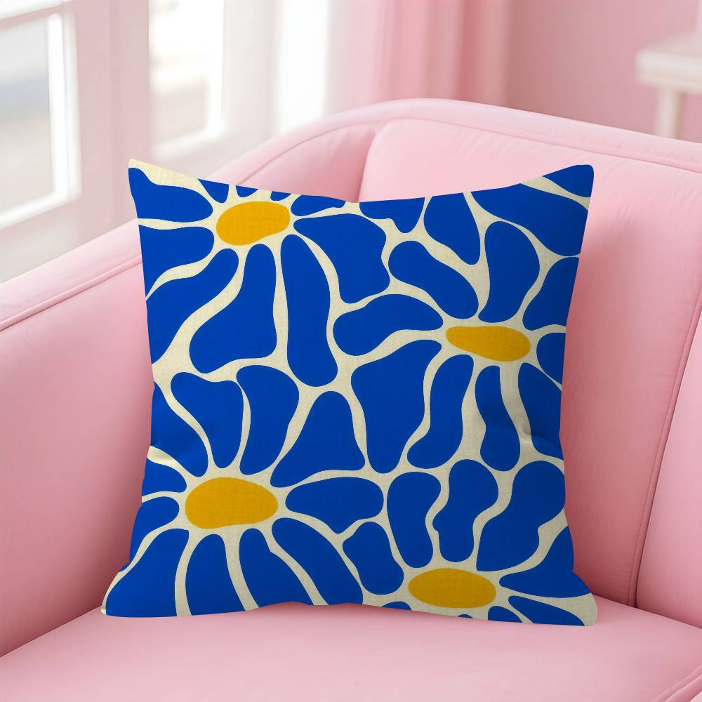 Art Abstract geometric  Pillow Cushion Cover Pillowcase Living Room Sofa Home Decor Customized