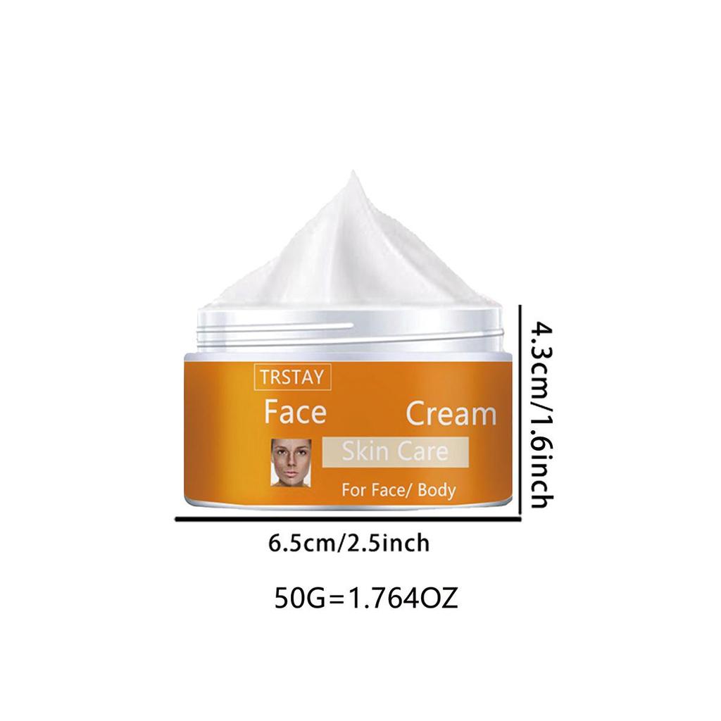 La crème hydratante réhydrate, soulage la sécheresse, protège la peau des dommages, équilibre l'eau et l'huile et laisse la peau délicate et lisse.