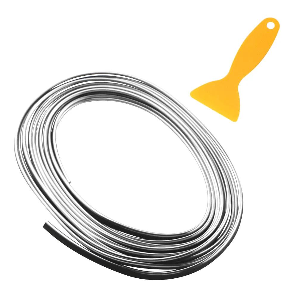 Car Interior Moulding Decoration Flexible Strips Gap Fillers Strip Universal Auto Mouldings Dashboard Styling Trim Accessories