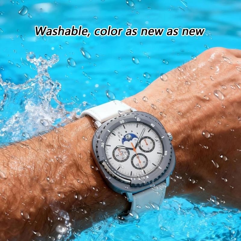 Metal Protective Cover for GXY W8C 46mm Scratch Resistance Impact Protections and Raised Frame Enjoy Screen Safety